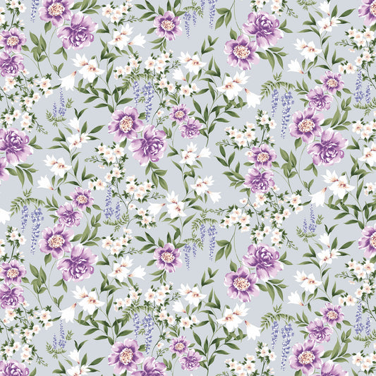 P-2984-754-PALE-BLUE-ORCHID - PRINTED POLY MOROCCAN 100% POLY