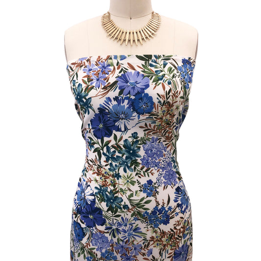 P-2985-504-OFF-WHITE-PERI - PRINTED WOOL DOBBY 100% POLYESTER