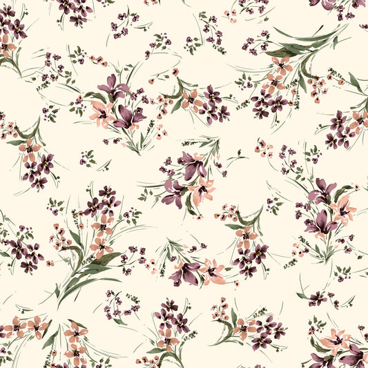 P-2988-754-PALE-LILAC-SAND - PRINTED POLY MOROCCAN 100% POLY