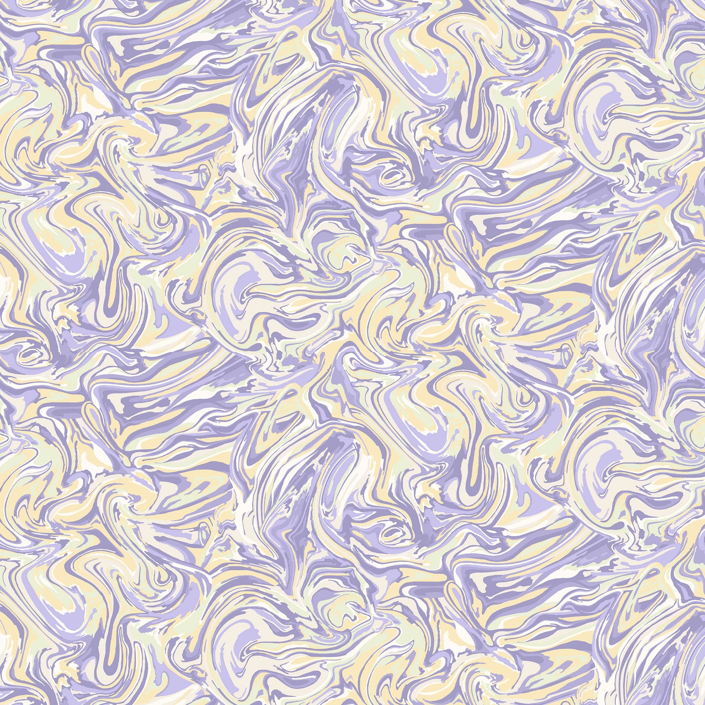 P-2990-456-LAVENDER-MINT - PRINTED STRETCH SATIN 100% POLY