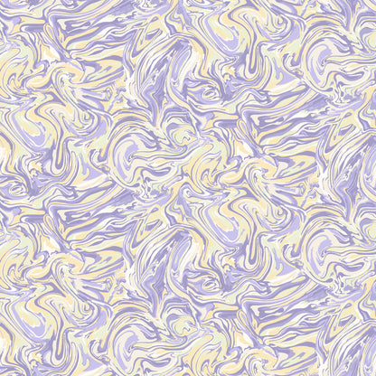P-2990-456-LAVENDER-MINT - PRINTED STRETCH SATIN 100% POLY