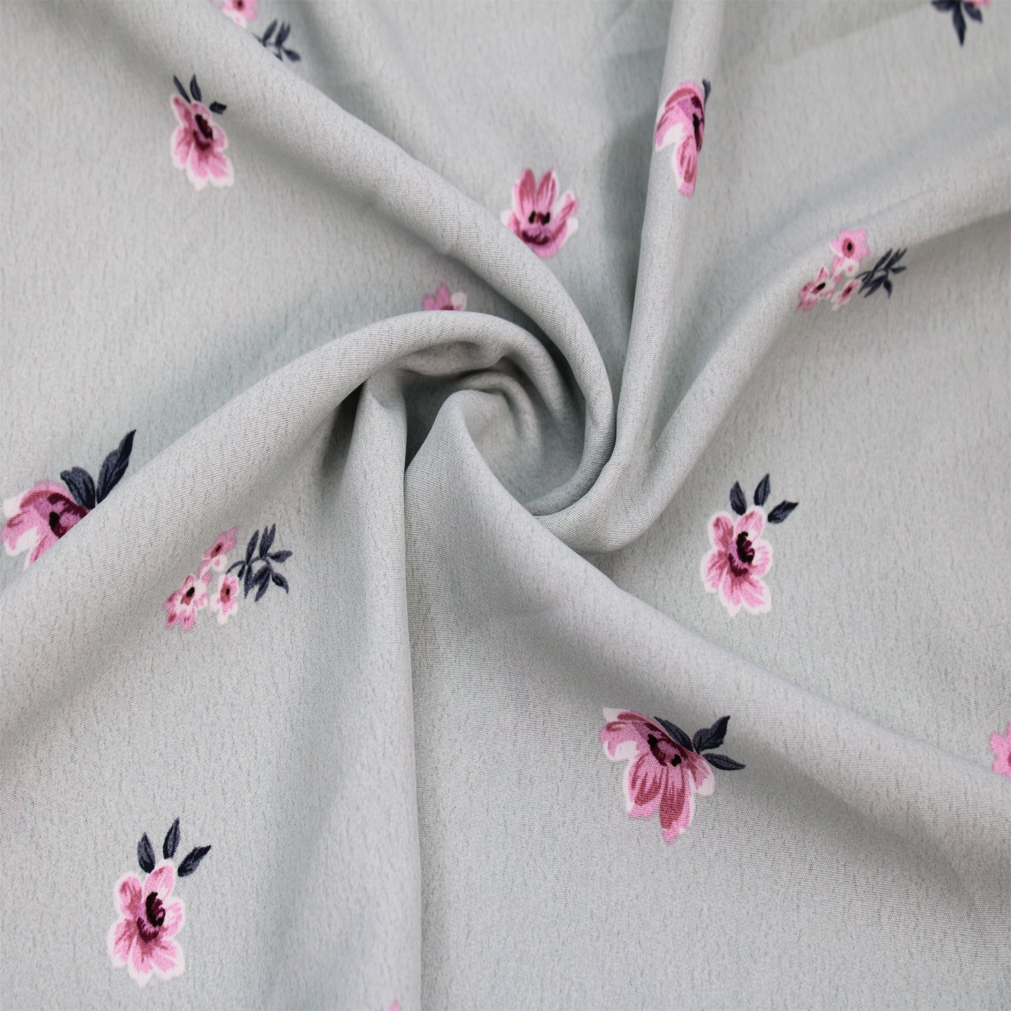 P-2995-754-MINT-LILAC - PRINTED POLY MOROCCAN 100% POLY