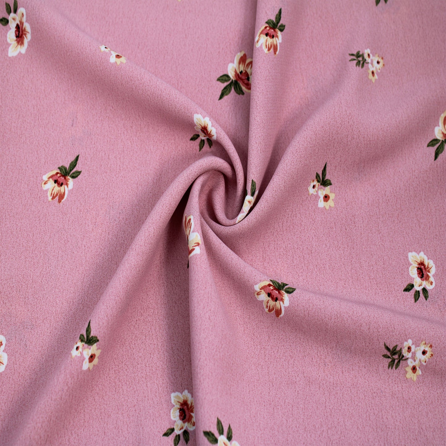 P-2995-754-PINK-PALE-YELLOW - PRINTED POLY MOROCCAN 100% POLY