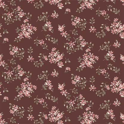 P-3000-456-ANTIQUE-MAUVE-BLUSH - PRINTED STRETCH SATIN 100% POLY