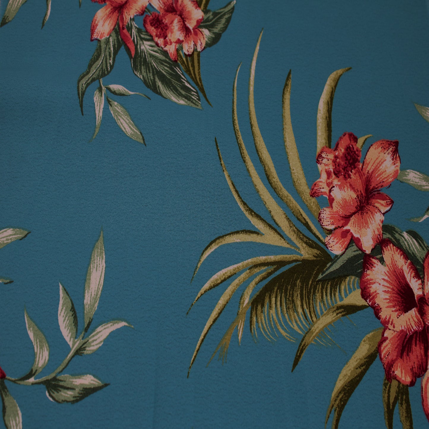 P-3003-754-MINT-PEACH - PRINTED POLY MOROCCAN 100% POLY