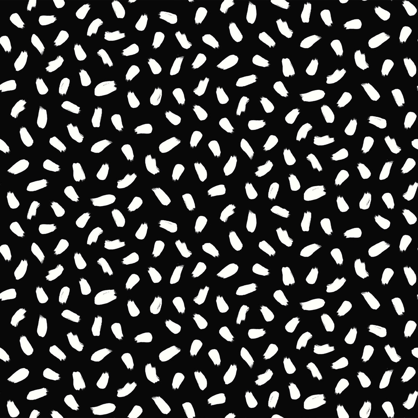 P-3012-754-BLACK-OFFWHITE - PRINTED POLY MOROCCAN 100% POLY