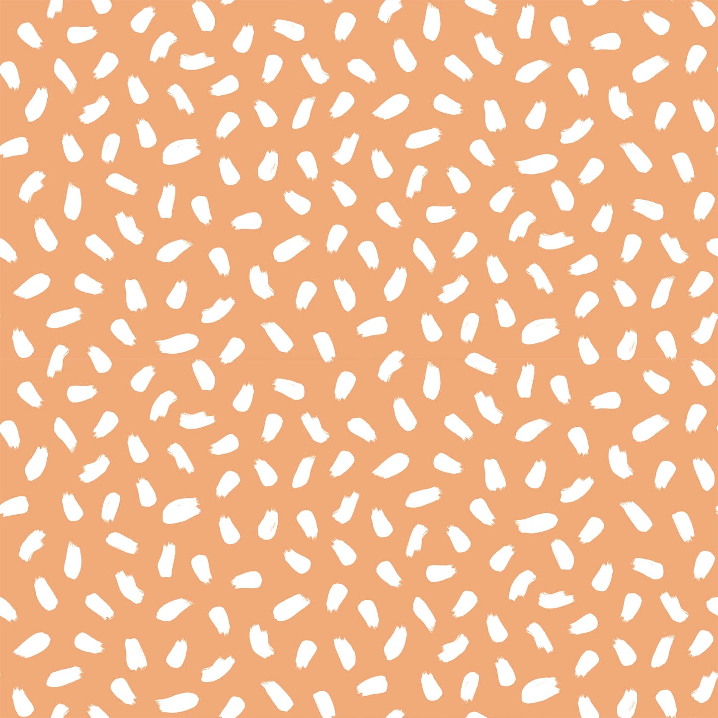 P-3012-754-PEACH-OFF-WHITE - PRINTED POLY MOROCCAN 100% POLY