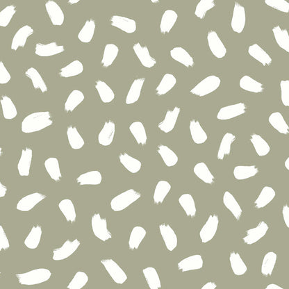 P-3012-754-SAGE-OFF-WHITE - PRINTED POLY MOROCCAN 100% POLY