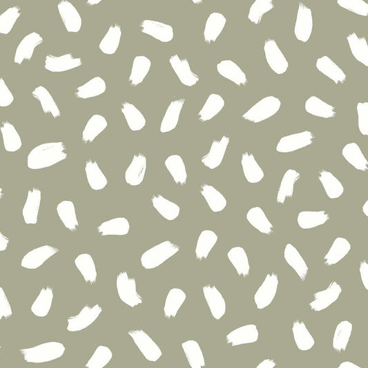 P-3012-754-SAGE-OFF-WHITE - PRINTED POLY MOROCCAN 100% POLY