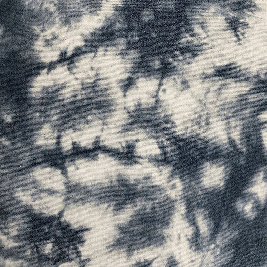 P-3016-506-SILVER-INK - PRINTED FRENCH TERRY 63%POLY  33%RAYON  4% SPANDEX