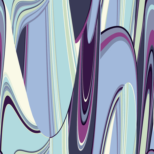 P-3019-754-BLUE-INDIGO - PRINTED POLY MOROCCAN 100% POLY