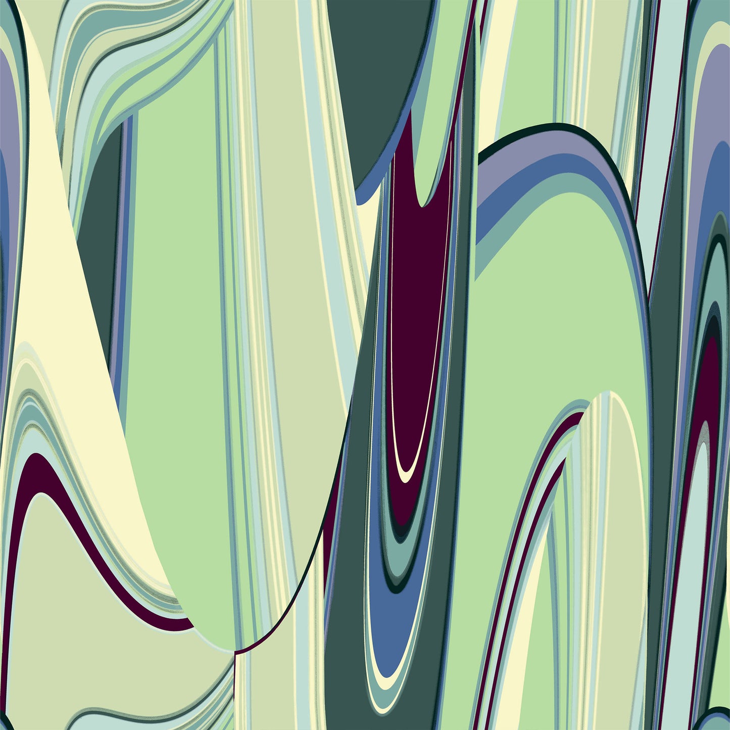 P-3019-754-PISTACHIO-HUNTER-GREEN - PRINTED POLY MOROCCAN 100% POLY