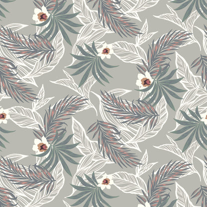 P-3033-754-SAGE-SMOKE-BLUE - PRINTED POLY MOROCCAN 100% POLY