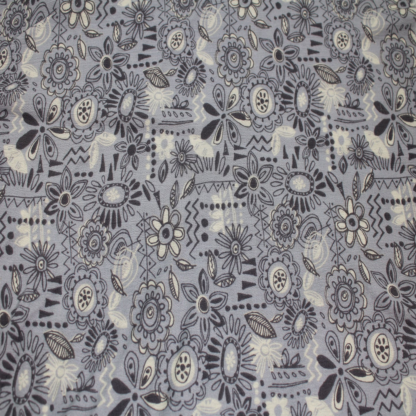 P-3069-636-BLUE-DENIM PRINTED CREPON 100% RAYON CREPON