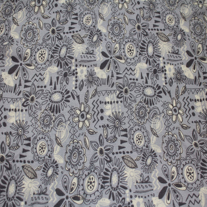 P-3069-636-BLUE-DENIM PRINTED CREPON 100% RAYON CREPON