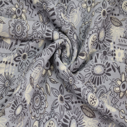 P-3069-636-BLUE-DENIM PRINTED CREPON 100% RAYON CREPON