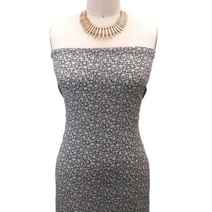 P-3149-636-PINE-DOVE - PRINTED CREPON 100% RAYON CREPON