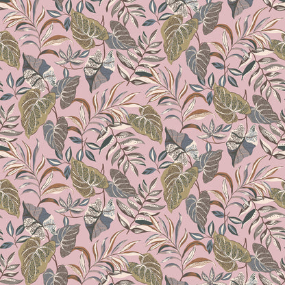 P-3150-636-PINK-TAUPE PRINTED CREPON 100% RAYON CREPON