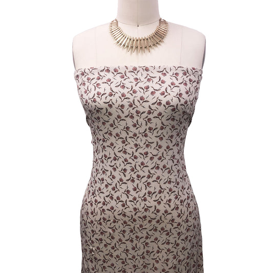 P-3171-636-BIRCH-ASH-BLUSH - PRINTED CREPON 100% RAYON CREPON