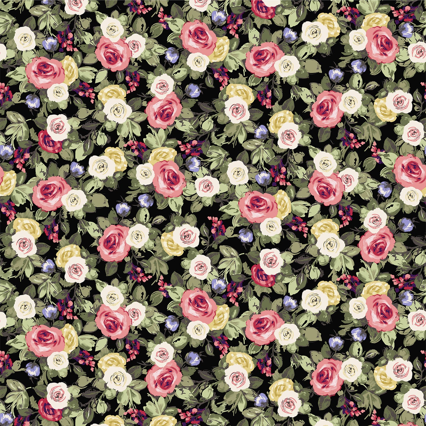 P-3275-450-BLACK-CORAL - PRINTED ITY 96% POLY 4% SPANDEX