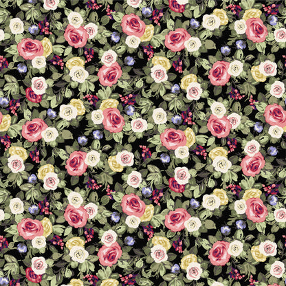 P-3275-450-BLACK-CORAL - PRINTED ITY 96% POLY 4% SPANDEX