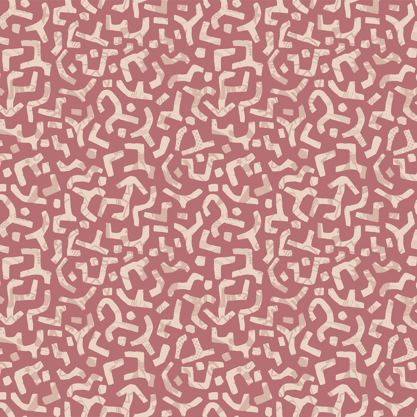 P-3277-456-FADED-MARSALA-TAN - PRINTED STRETCH SATIN 100% POLY