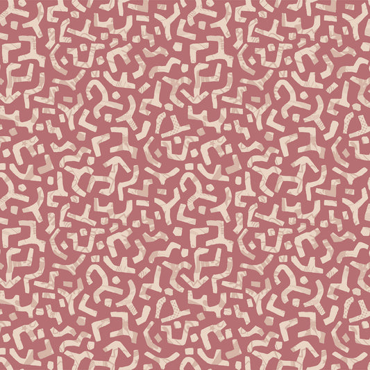 P-3277-456-FADED-MARSALA-TAN - PRINTED STRETCH SATIN 100% POLY