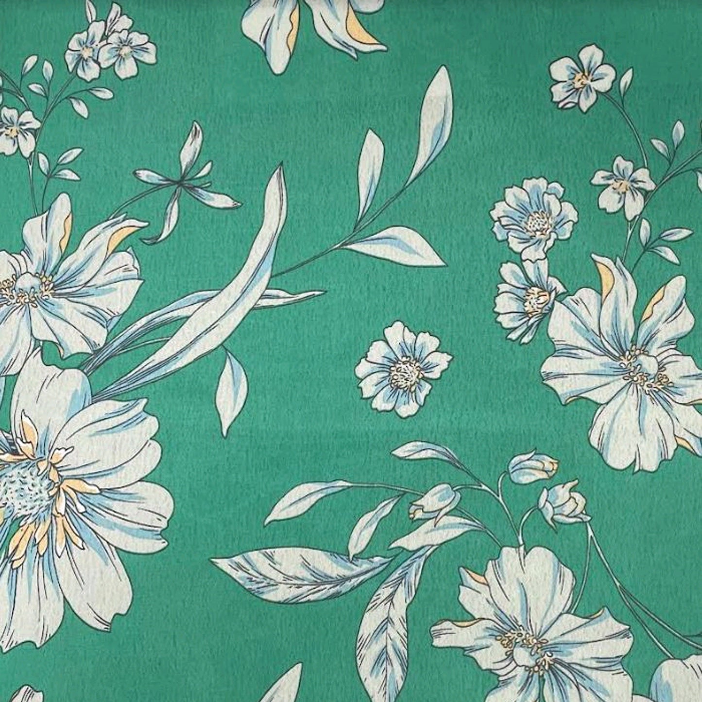 P-3295-754-SPEARMINT-AQUA - PRINTED POLY MOROCCAN 100% POLY