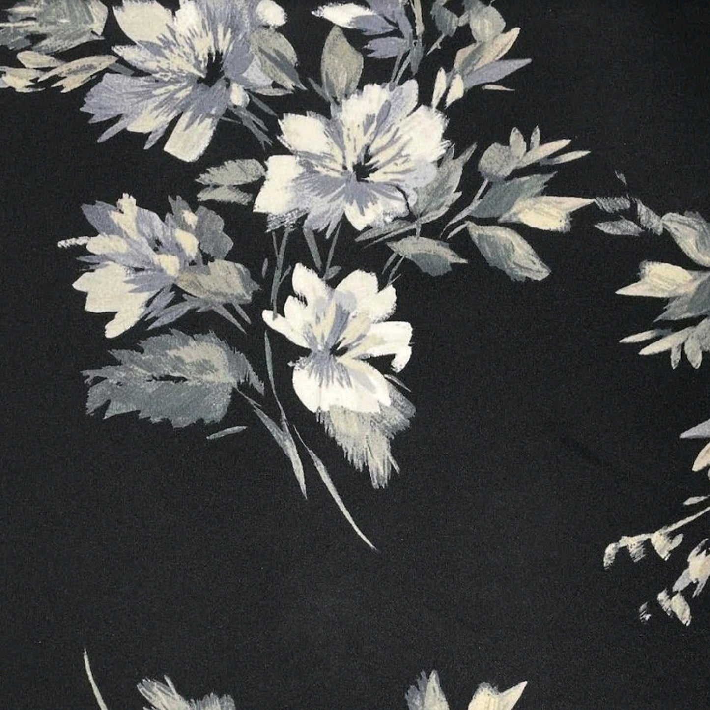 P-3300-702-BLACK-GREY - PRINTED SCUBA CREPE 97% POLY 3% SPANDEX