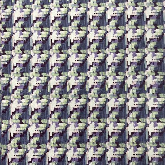 P-3310-730-VIOLET-SEAFOAM-GREEN - PRINTED DTY SEMI SHINY 93% POLY 7% SPANDEX