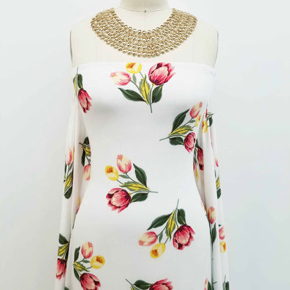 P-332-636-OFFWHITE-CORAL-PRINTED-CREPON-100%-RAYON-CREPON