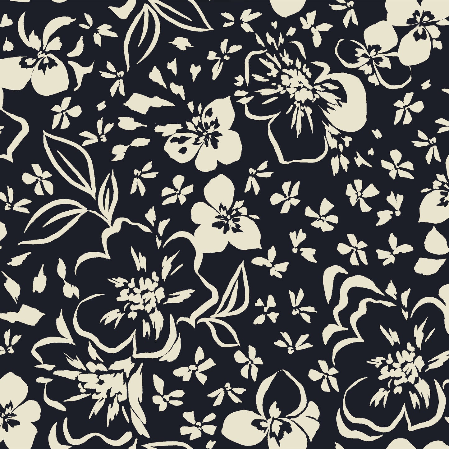 P-3325-636-METAL-CREAM - PRINTED CREPON 100% RAYON CREPON