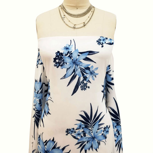 P-335-734-OFFWHITE-DENIM - PRINT WOOL PEACH 100% POLYESTER