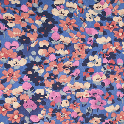 P-3386-730-DENIM-GINGER - PRINTED DTY SEMI SHINY 85% POLY 15% SPANDEX