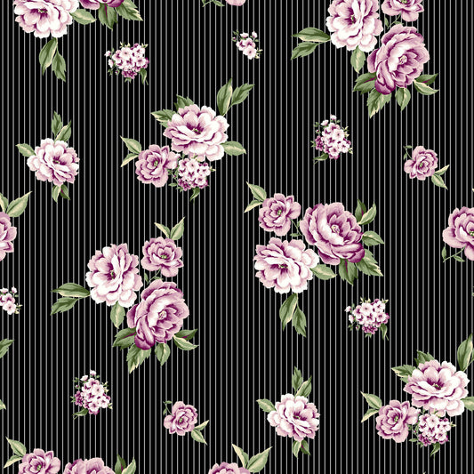 P-339-453-BLACK-PINK - PRINTED POLY POWER MESH 92%POLY 8%SPANDEX