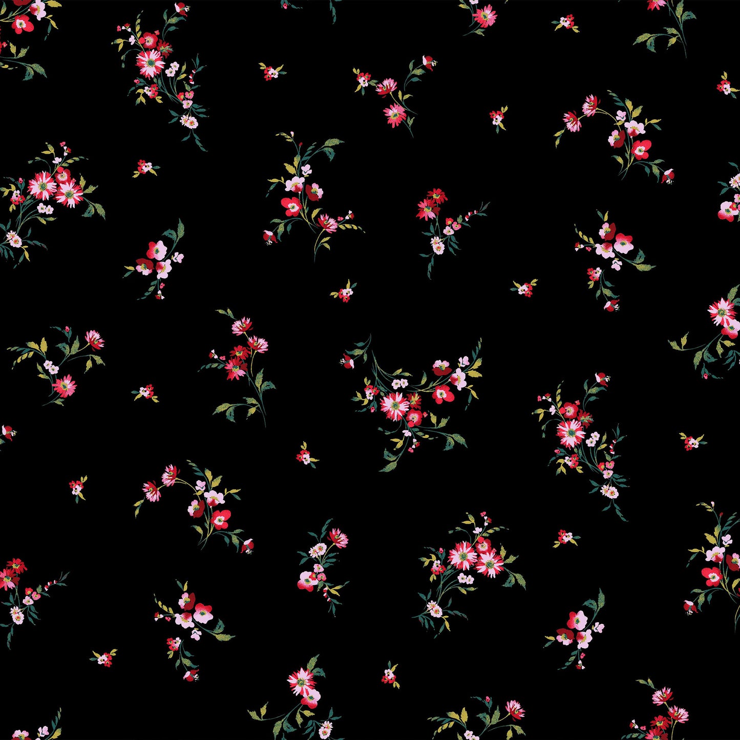 P-366-SHADOW-BLACK-RED - PRINTED SHADOW 100% POLYESTER