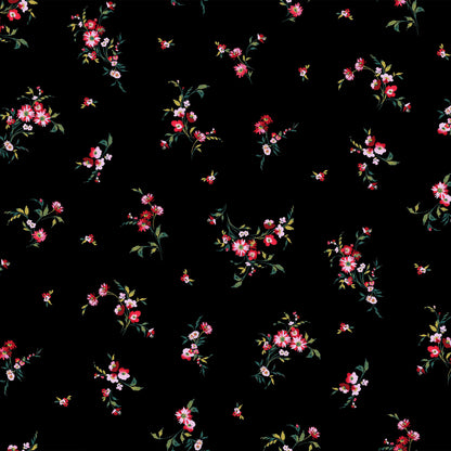 P-366-SHADOW-BLACK-RED - PRINTED SHADOW 100% POLYESTER