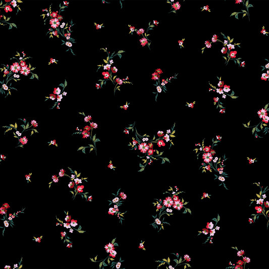 P-366-SHADOW-BLACK-RED - PRINTED SHADOW 100% POLYESTER