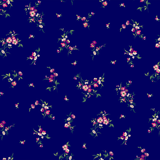 P-366-SHADOW-NAVY-MAGENTA - PRINTED SHADOW 100% POLYESTER