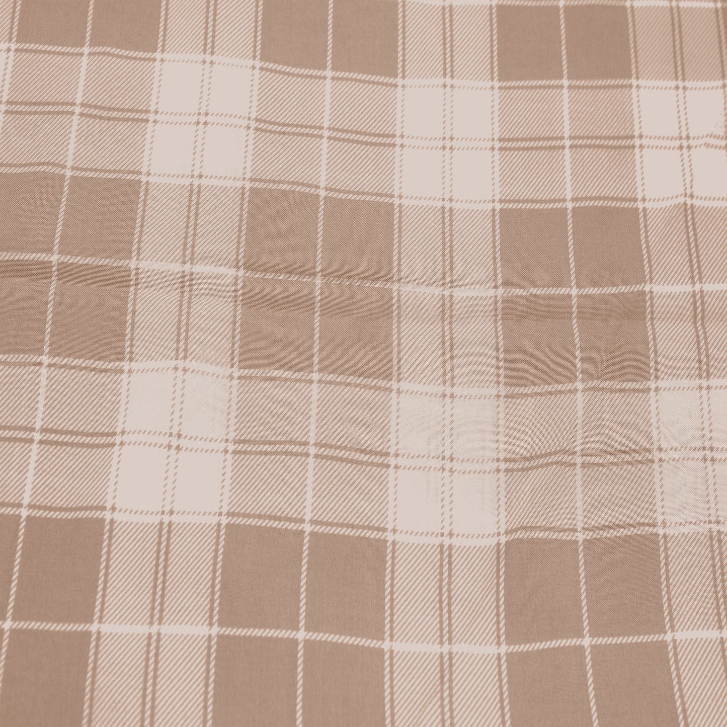 P-409-698-TAUPE-ECRU - PRINTED RAYON CHALLIS 100% RAYON CHALLIS