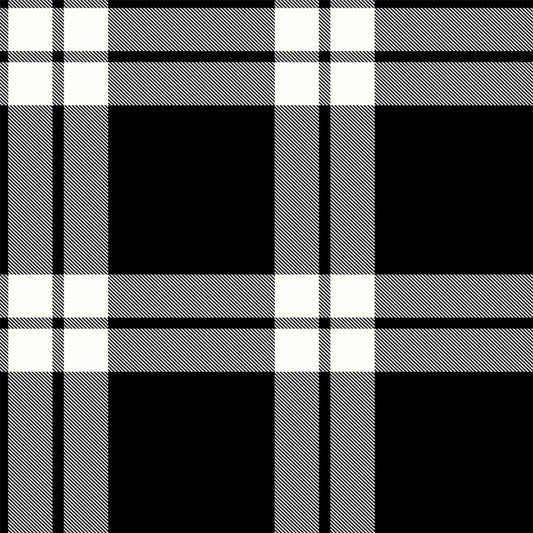 P-409-734-BLACK-OFFWHITE - PRINT WOOL PEACH 100% POLYESTER