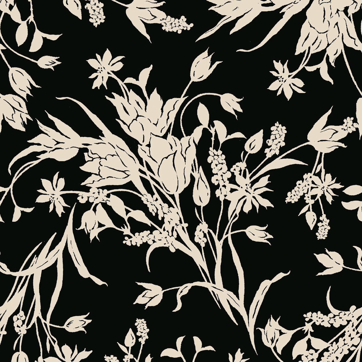 P-4168-943-BLACK - 100% POLY JACQUARD SOLID