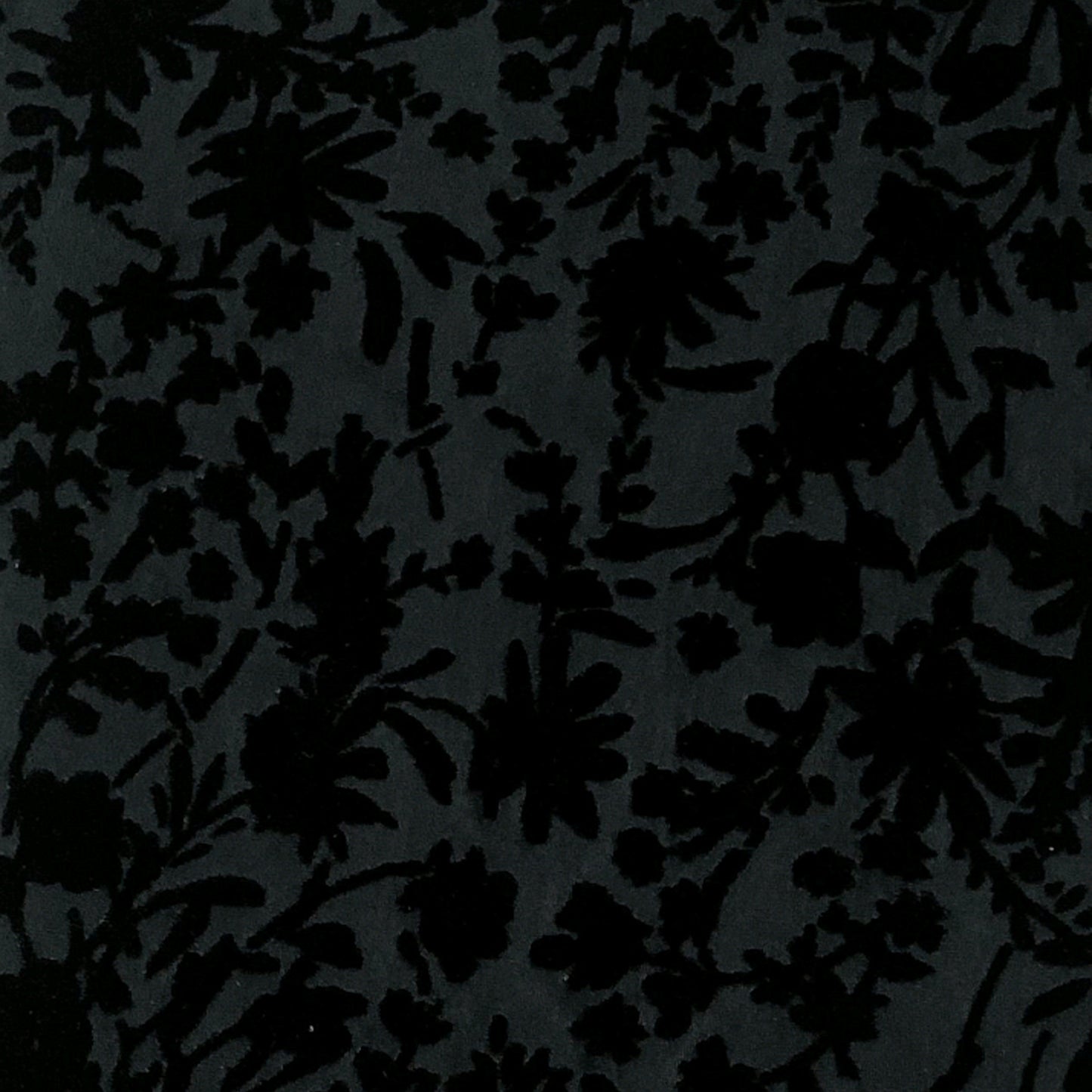 P-4170-VELVET-BLACK - PRINTED BURN-OUT VELVET 68% POLY 24% NYLON 8% SPANDEX