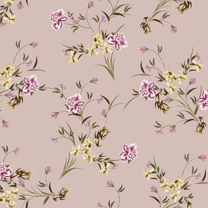 P-421-702-BLUSH-MAUVE - PRINTED SCUBA CREPE 97% POLY 3% SPANDEX