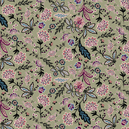 P-43-T-R-SPAN-OLIVE-BRICK - T/R SPANDEX JERSEY 62% POLY 33% VISCOSE 5% SPANDEX