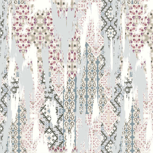 P-477-SHADOW-PALE-BLUE-OCEAN - PRINTED SHADOW CHIFFON 100% POLYESTER