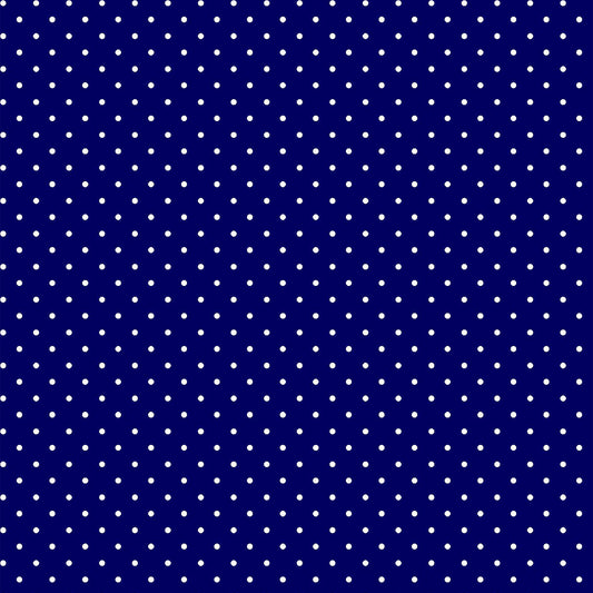 P-514-504-04-NAVY-OFFWHITE - PRINTED WOOL DOBBY 100% POLYESTER