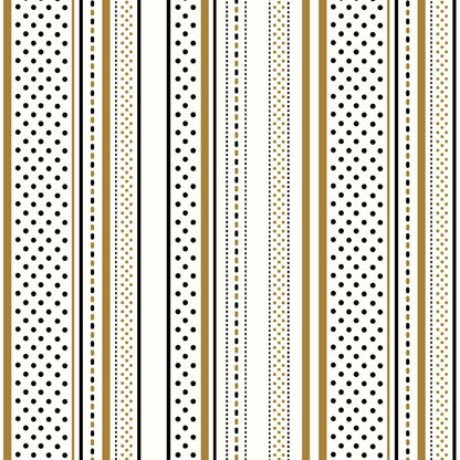 P-569-586-OFFWHITE-MUSTARD - PRINTED CREPE CHIFFON 97% POLY 3% SPANDEX