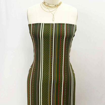 P-569-586-OLIVE-RUST - PRINTED CREPE CHIFFON 97% POLY 3% SPANDEX