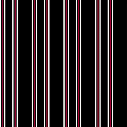 P-571-586-BLACK-RED - PRINTED CREPE CHIFFON 97% POLY 3% SPANDEX